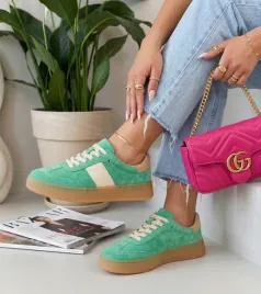 zielone-skorzane-sneakersy-na-platformie-filippo