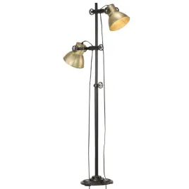 lampa-podlogowa-z-2-kloszami-mosiadz-e27-zeliwo