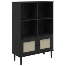 regal-senja-z-drzwiczkami-polirattanowymi-lite-drewno-sosnowe-90x35x130