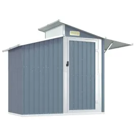 szopa-ogrodowa-szara-270x130x2085-cm-stal-galwanizowana