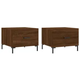 stoliki-kawowe-2-szt-brazowy-dab-50x50x40-cm