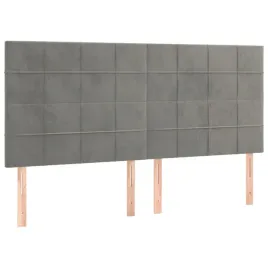 zaglowki-do-lozka-4-szt-jasnoszary-80x5x78-88-cm-aksamit