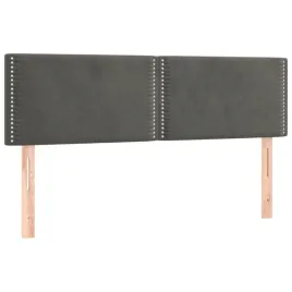 zaglowki-do-lozka-2-szt-ciemnoszare-72x5x78-88-cm-aksamit
