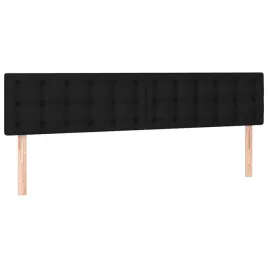 wezglowie-lozka-regulowane-tkanina-czarna-160-x-5-x-78-88-cm
