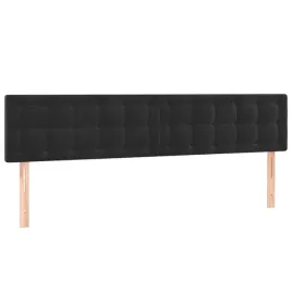 zaglowki-do-lozka-2-szt-czarny-100x5x78-88-cm-aksamitny