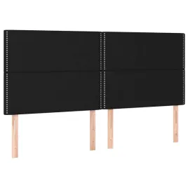 zaglowki-do-lozka-4-szt-czarny-100x5x78-88-cm-tkanina