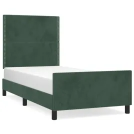 rama-lozka-z-zaglowkiem-aksamitna-ciemnozielona-203-x-103-x-118-128-cm