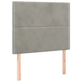 zaglowki-do-lozka-2-szt-jasnoszary-100x5x78-88cm-aksamitny