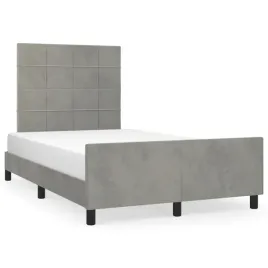 rama-lozka-z-zaglowkiem-aksamitna-jasnoszara-203x126x118-128-cm