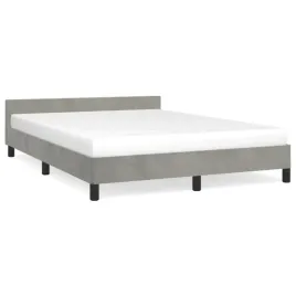 rama-lozka-z-zaglowkiem-aksamitna-jasnoszara-207-x-146-x-50-cm