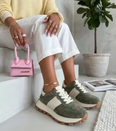 zielone-skorzane-sneakersy-na-platformie-filippo