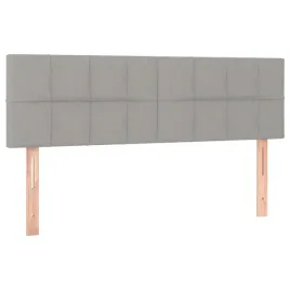 zaglowki-do-lozka-2-szt-jasnoszare-72x5x78-88-cm-tkanina