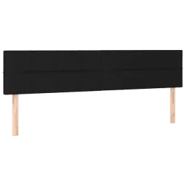 zaglowki-do-lozka-2-szt-czarny-100x5x78-88-cm-tkanina