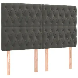 zaglowki-do-lozka-4-szt-ciemnoszary-80x7x78-88-cm-aksamit