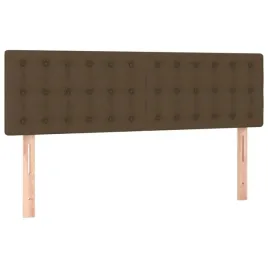 zaglowki-do-lozka-2-szt-ciemnobrazowe-72x5x78-88-cm-tkanina
