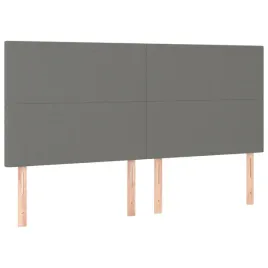zaglowki-do-lozka-4-szt-ciemnoszary-100x5x78-88-cm-tkanina