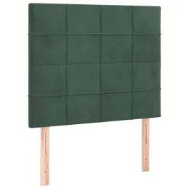 zaglowki-do-lozka-2-szt-ciemnozielony-80x5x78-88cm-aksamit