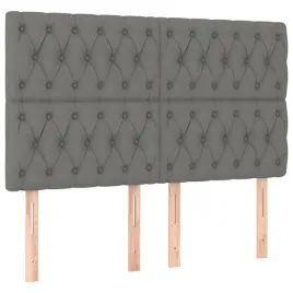 zaglowki-do-lozka-4-szt-ciemnoszare-72x7x78-88-cm-tkanina