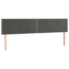 zaglowki-do-lozka-2-szt-ciemnoszary-80x5x78-88-cm-aksamit