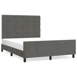 rama-lozka-z-zaglowkiem-aksamitna-ciemnoszara-203-x-146-x-118-128-cm
