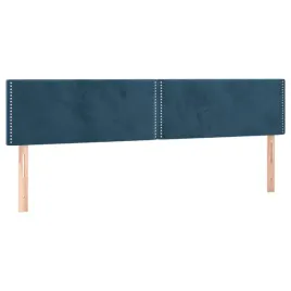 zaglowki-2-szt-ciemnoniebieskie-100x5x78-88-cm-aksamit