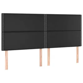 zaglowki-do-lozka-4-szt-czarny-90x5x78-88cm-sztuczna-skora