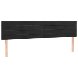 zaglowki-do-lozka-2-szt-czarny-100x5x78-88-cm-aksamitny