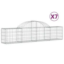 kosze-gabionowe-7-szt-200x30x40-60-cm-galwanizowane-zelazo