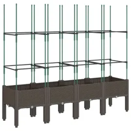 donica-ogrodowa-z-kratka-brazowa-160x40x1425-cm-pp
