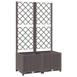 donica-ogrodowa-z-kratka-z-pp-brazowa-80-x-40-x-136-cm