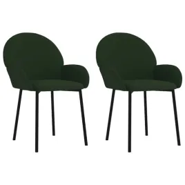krzesla-stolowe-2-szt-ciemnozielone-obite-aksamitem