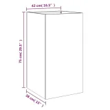 donica-biala-42x38x75-cm-stal-stan-nowy