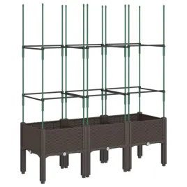donica-ogrodowa-z-kratka-brazowa-120x40x1425-cm-pp