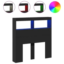 wezglowie-lozka-z-led-rgb-material-drewnopochodny-czarne-100x17x102