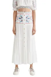 spodnica-damska-desigual-boho-biala-stopniowana-dluga