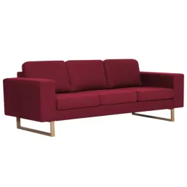 sofa-3-osobowa-tapicerowana-tkanina-kolor-czerwonego-wina