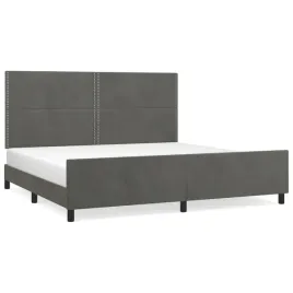 rama-lozka-z-zaglowkiem-aksamitna-ciemnoszara-203-x-206-x-118-128-cm