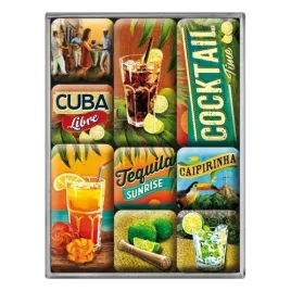 zestaw-magnesow-cocktail-time-cuba-libre-tequila-caipirinha-na-lodowke-9szt