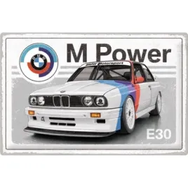 tablica-szyld-bmw-mpower-e30-motorsport-metalowy-blaszany-40x60