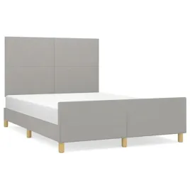 rama-lozka-z-zaglowkiem-jasnoszara-203-x-146-x-118-128-cm