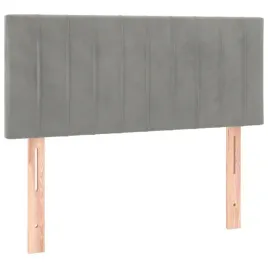 zaglowek-lozka-aksamitny-regulowany-jasnoszary-90x5x78-88-cm