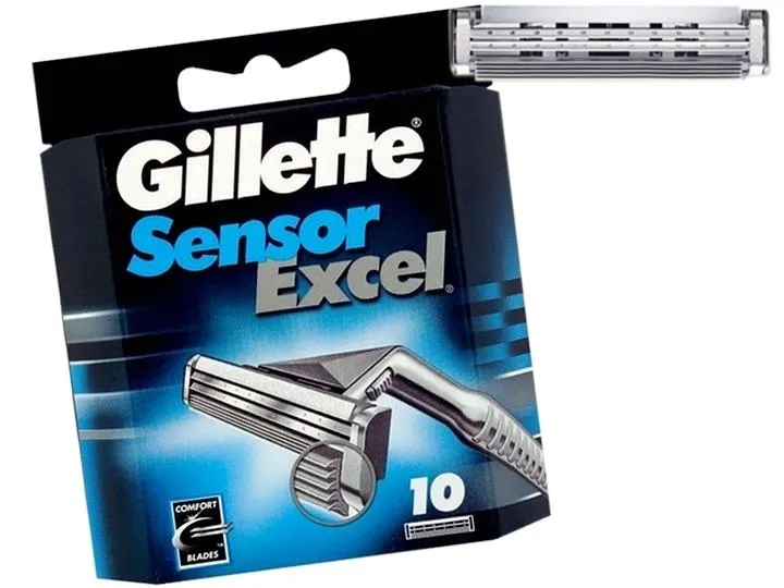 gillette-sensor-excel-ostrza-do-maszynki-10szt-stan-nowy