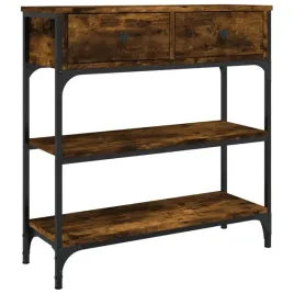 stolik-konsolowy-z-regulowanymi-nozkami-przydymiony-dab-725x25x75-cm