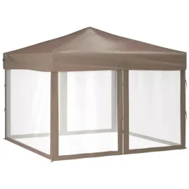 skladany-namiot-imprezowy-ze-sciankami-taupe-3x3-m