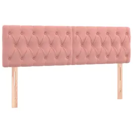 zaglowki-do-lozka-2-szt-rozowy-72x7x78-88-cm-aksamitny