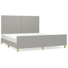 rama-lozka-z-zaglowkiem-jasnoszara-203-x-186-x-118-128-cm