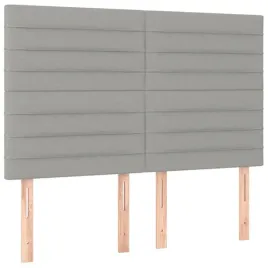 zaglowki-do-lozka-4-szt-jasnoszare-72x5x78-88-cm-tkanina