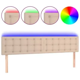 zaglowek-do-lozka-z-led-cappuccino-180x5x78-88-cm-ekoskora