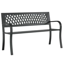 lawka-ogrodowa-czarna-stalowa-120-x-53-x-75-cm