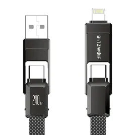 kabel-usb-4w1-blitzwolf-bw-hdc7-usb-c-lightning-240w-12m-czarny